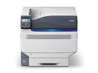 Imagine de OKI Pro9541dn digital 5-color transfer printer incl. white toner or clear toner